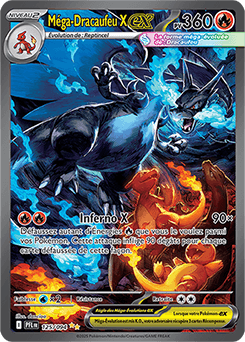 Méga-Dracaufeu X ex, illustration spéciale, Flammes Fantasmagoriques